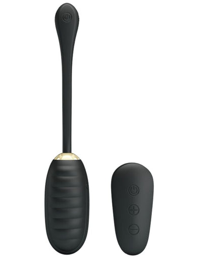 PRETTY LOVE - DOREEN LUXURY RECHARGEABLE VIBRATING EGG BLACK REMOTE CONTROL PRETTY LOVE - DOREEN LUXURY RECHARGEABLE VIBRATING EGG BLACK REMOTE CONTROL