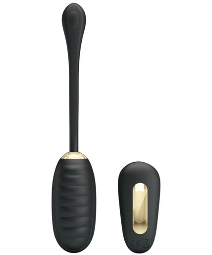 PRETTY LOVE - DOREEN LUXURY RECHARGEABLE VIBRATING EGG BLACK REMOTE CONTROL PRETTY LOVE - DOREEN LUXURY RECHARGEABLE VIBRATING EGG BLACK REMOTE CONTROL