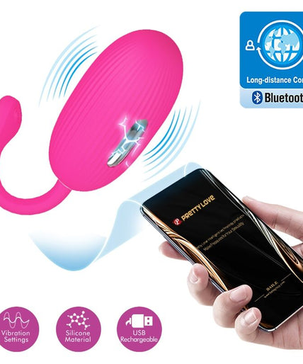 PRETTY LOVE - DOREEN RECHARGEABLE VIBRATING EGG MAGENTA REMOTE CONTROL PRETTY LOVE - DOREEN RECHARGEABLE VIBRATING EGG MAGENTA REMOTE CONTROL