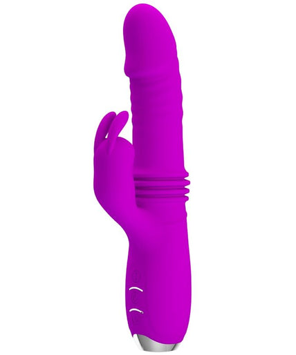 PRETTY LOVE - DOROTHY PURPLE RECHARGEABLE RABBIT VIBRATOR PRETTY LOVE - DOROTHY PURPLE RECHARGEABLE RABBIT VIBRATOR