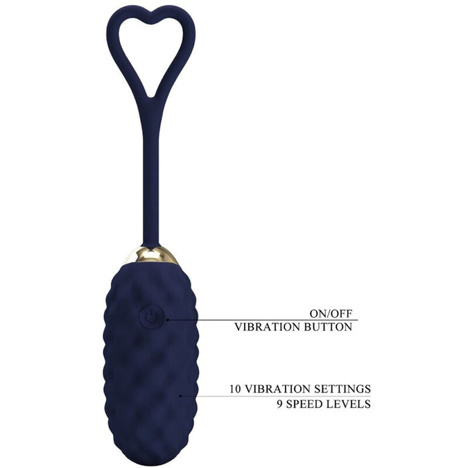 Pretty Love – Vivian Blue Remote Control Vibrating Egg