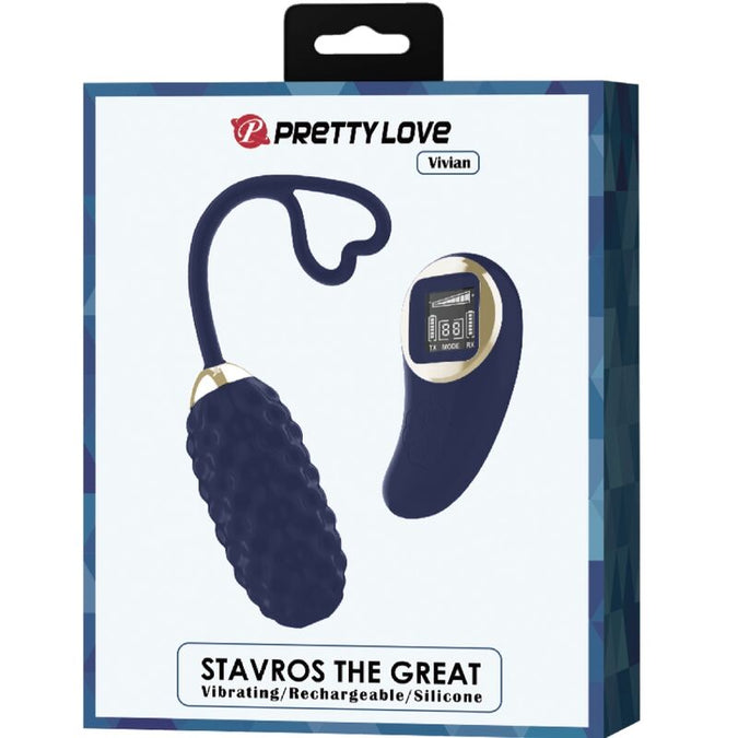 Pretty Love – Vivian Blue Remote Control Vibrating Egg