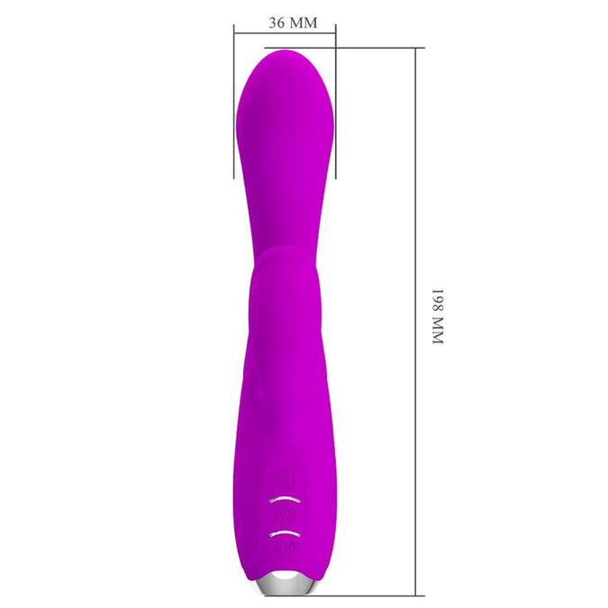 PRETTY LOVE - GLORIA OPLAADBARE KONIJNENVIBRATOR-WATERDICHT PAARS