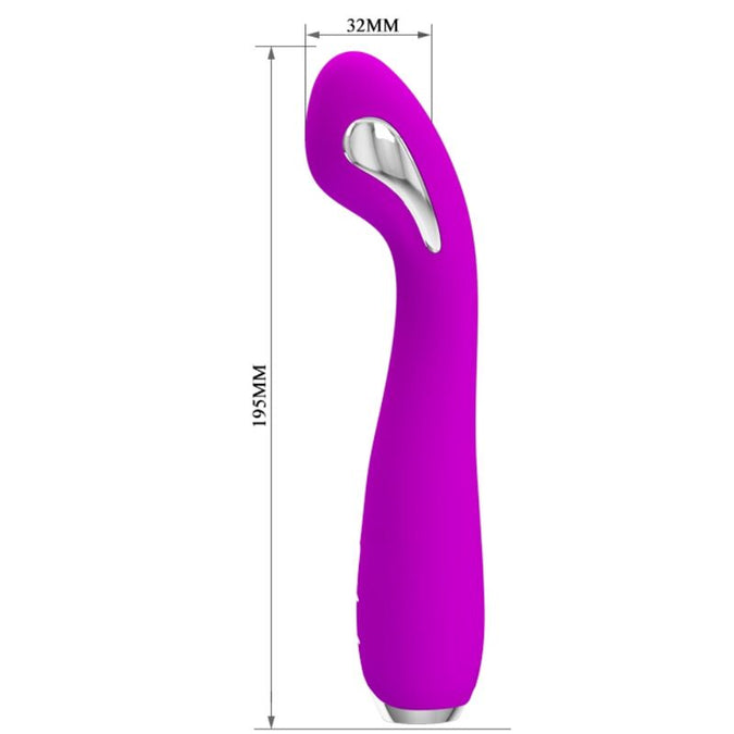 PRETTY LOVE - HECTOR OPLAADBARE ELEKTROSHOCK VIBRATOR WATERDICHT PAARS