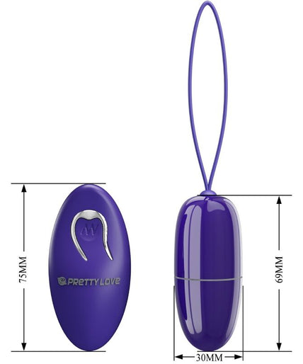PRETTY LOVE - SELKIE YOUTH MINI VIBRATING EGG VIOLET REMOTE CONTROL PRETTY LOVE - SELKIE YOUTH MINI VIBRATING EGG VIOLET REMOTE CONTROL