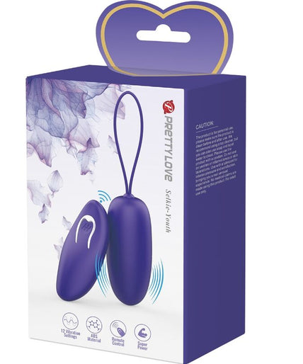 PRETTY LOVE - SELKIE YOUTH MINI VIBRATING EGG VIOLET REMOTE CONTROL PRETTY LOVE - SELKIE YOUTH MINI VIBRATING EGG VIOLET REMOTE CONTROL