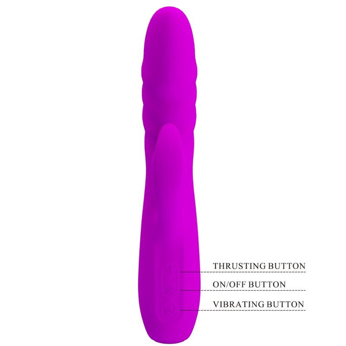 Pretty Love – Melanie Purple Rechargeable Rabbit Vibrator