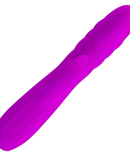 PRETTY LOVE - MELANIE PURPLE RECHARGEABLE RABBIT VIBRATOR PRETTY LOVE - MELANIE PURPLE RECHARGEABLE RABBIT VIBRATOR