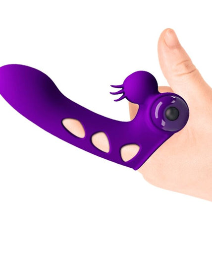 PRETTY LOVE - ORLANDO PURPLE VIBRATOR FINGER COVER PRETTY LOVE - ORLANDO PURPLE VIBRATOR FINGER COVER