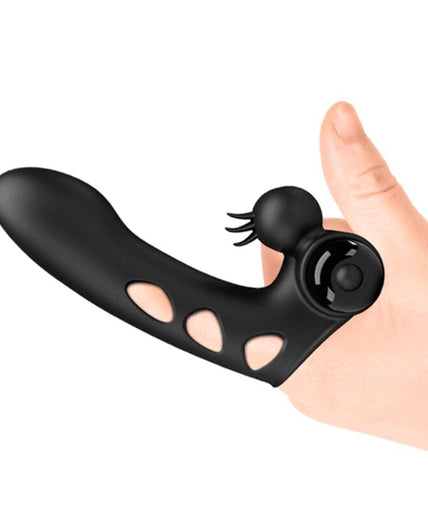 PRETTY LOVE - ORLANDO BLACK VIBRATOR FINGER COVER PRETTY LOVE - ORLANDO BLACK VIBRATOR FINGER COVER