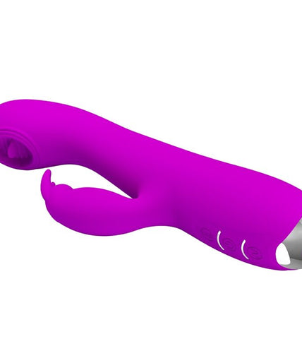 PRETTY LOVE - RACHEL RECHARGEABLE VIBRATOR WITH PURPLE SUCTION CUP PRETTY LOVE - RACHEL RECHARGEABLE VIBRATOR WITH PURPLE SUCTION CUP