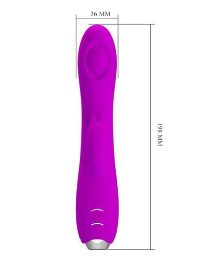 PRETTY LOVE - REGINA RECHARGEABLE VIBRATOR-SUCTION GEL PURPLE PRETTY LOVE - REGINA RECHARGEABLE VIBRATOR-SUCTION GEL PURPLE
