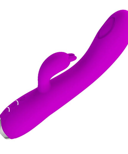 PRETTY LOVE - REGINA RECHARGEABLE VIBRATOR-SUCTION GEL PURPLE PRETTY LOVE - REGINA RECHARGEABLE VIBRATOR-SUCTION GEL PURPLE