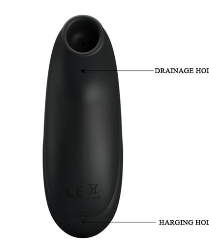 PRETTY LOVE - LUXURY RECHARGEABLE SUCTION MASSAGER BLACK PRETTY LOVE - LUXURY RECHARGEABLE SUCTION MASSAGER BLACK