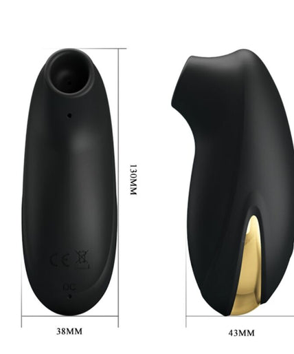 PRETTY LOVE - LUXURY RECHARGEABLE SUCTION MASSAGER BLACK PRETTY LOVE - LUXURY RECHARGEABLE SUCTION MASSAGER BLACK