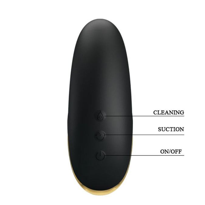 Pretty Love – Luxury Rechargeable Suction Massager Black
