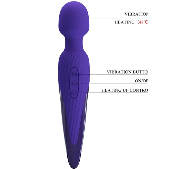 PRETTY LOVE - ANTONY JEUGDSTAAF VIBRATOR VIOLET WARMTE EFFECT