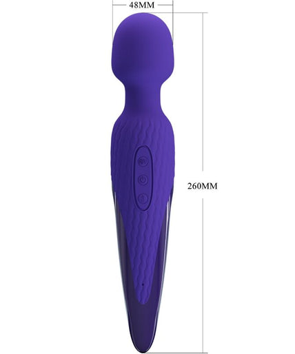 PRETTY LOVE - ANTONY YOUTH WAND VIBRATOR VIOLET HEAT EFFECT PRETTY LOVE - ANTONY YOUTH WAND VIBRATOR VIOLET HEAT EFFECT