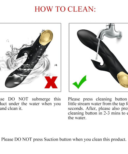 PRETTY LOVE - BLACK RECHARGEABLE GOLD PLATED LUXURY VIBRATOR PRETTY LOVE - BLACK RECHARGEABLE GOLD PLATED LUXURY VIBRATOR