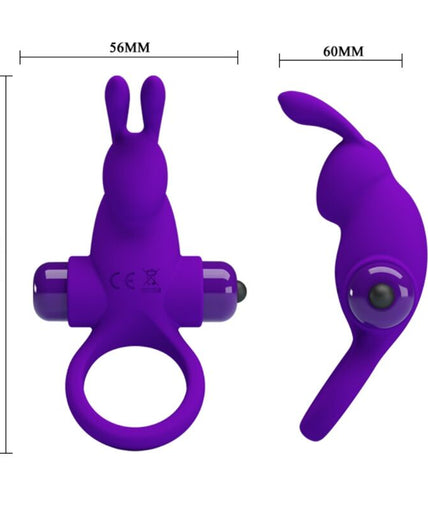 PRETTY LOVE - VIBRATOR RING I RABBIT FOR PURPLE PENIS PRETTY LOVE - VIBRATOR RING I RABBIT FOR PURPLE PENIS