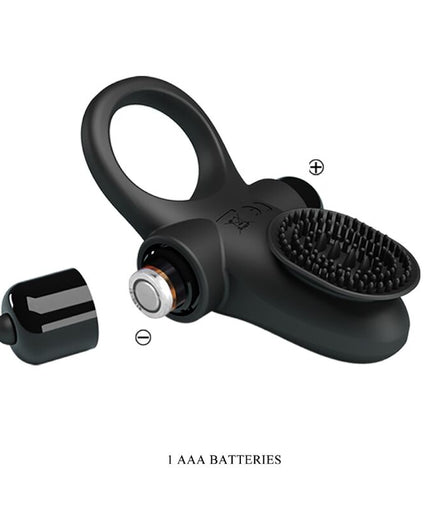 PRETTY LOVE - VIBRATOR RING II FOR THE BLACK PENIS PRETTY LOVE - VIBRATOR RING II FOR THE BLACK PENIS