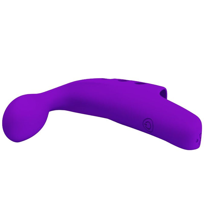 Pretty Love – Gorgon Purple Rechargeable Finger Vibrator
