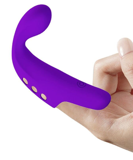 Pretty Love – Gorgon Purple Rechargeable Finger Vibrator Pretty Love – Gorgon Purple Rechargeable Finger Vibrator