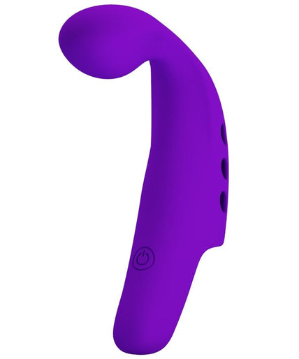 Pretty Love – Gorgon Purple Rechargeable Finger Vibrator Pretty Love – Gorgon Purple Rechargeable Finger Vibrator