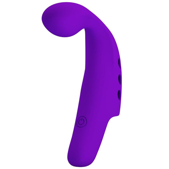 Pretty Love – Gorgon Purple Rechargeable Finger Vibrator
