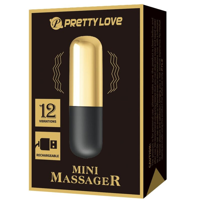Pretty Love – Gouden Oplaadbare Bullet Vibrator