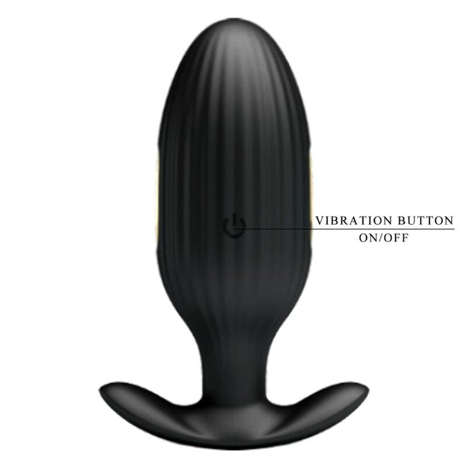 Pretty Love – Jefferson App Controlled Anal Plug Black