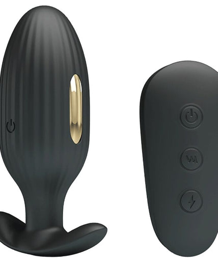 PRETTY LOVE - KELLY PLUG ANAL RECHARGEABLE VIBRATOR BLACK PRETTY LOVE - KELLY PLUG ANAL RECHARGEABLE VIBRATOR BLACK