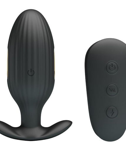 PRETTY LOVE - KELLY PLUG ANAL RECHARGEABLE VIBRATOR BLACK PRETTY LOVE - KELLY PLUG ANAL RECHARGEABLE VIBRATOR BLACK