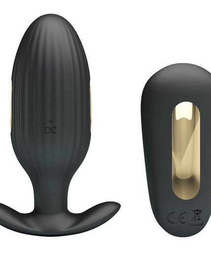 PRETTY LOVE - KELLY PLUG ANAL RECHARGEABLE VIBRATOR BLACK PRETTY LOVE - KELLY PLUG ANAL RECHARGEABLE VIBRATOR BLACK