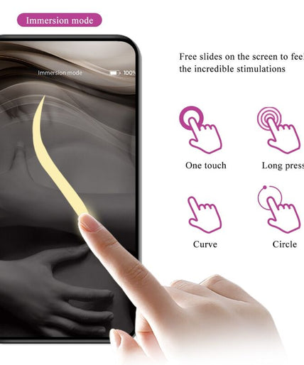 PRETTY LOVE - NYMPH VIBRATING EGG APP CONTROLLED PURPLE PRETTY LOVE - NYMPH VIBRATING EGG APP CONTROLLED PURPLE