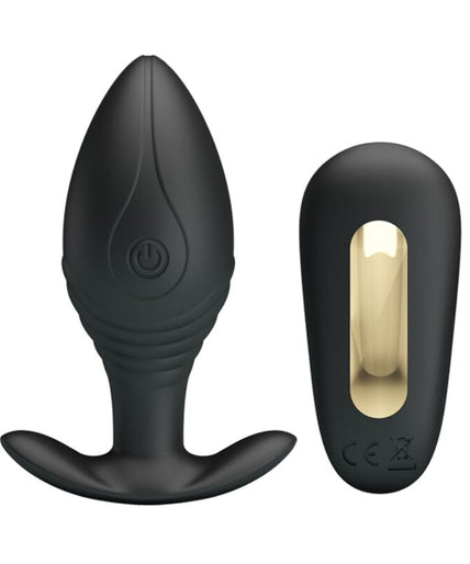 Pretty Love – Regina Anale Plug Oplaadbare Vibrator Zwart Pretty Love – Regina Anale Plug Oplaadbare Vibrator Zwart