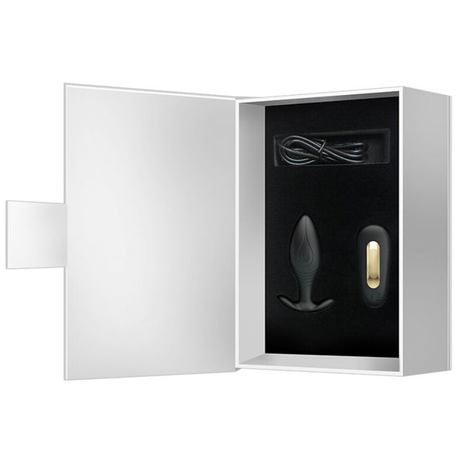 Pretty Love – Regina Anal Plug Rechargeable Vibrator Black