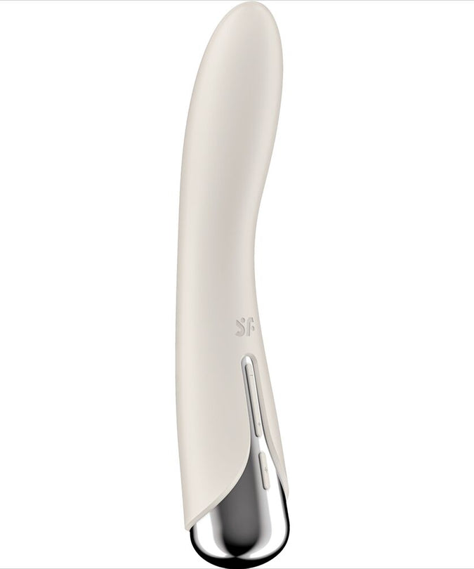 Satisfyer – Spinning Vibe 1 G – Spot Beige Draaivibrator