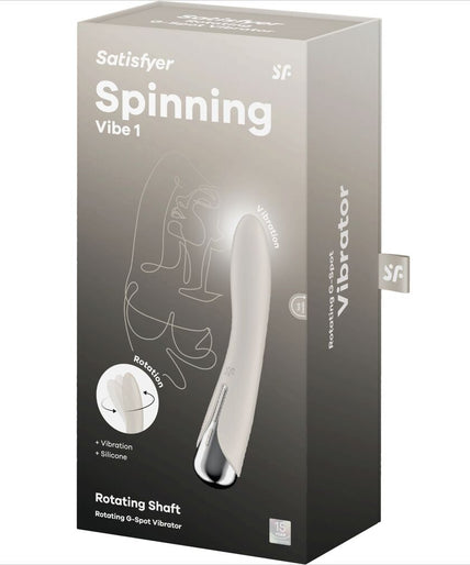 Satisfyer – Spinning Vibe 1 G – Spot Beige Draaivibrator Satisfyer – Spinning Vibe 1 G – Spot Beige Draaivibrator