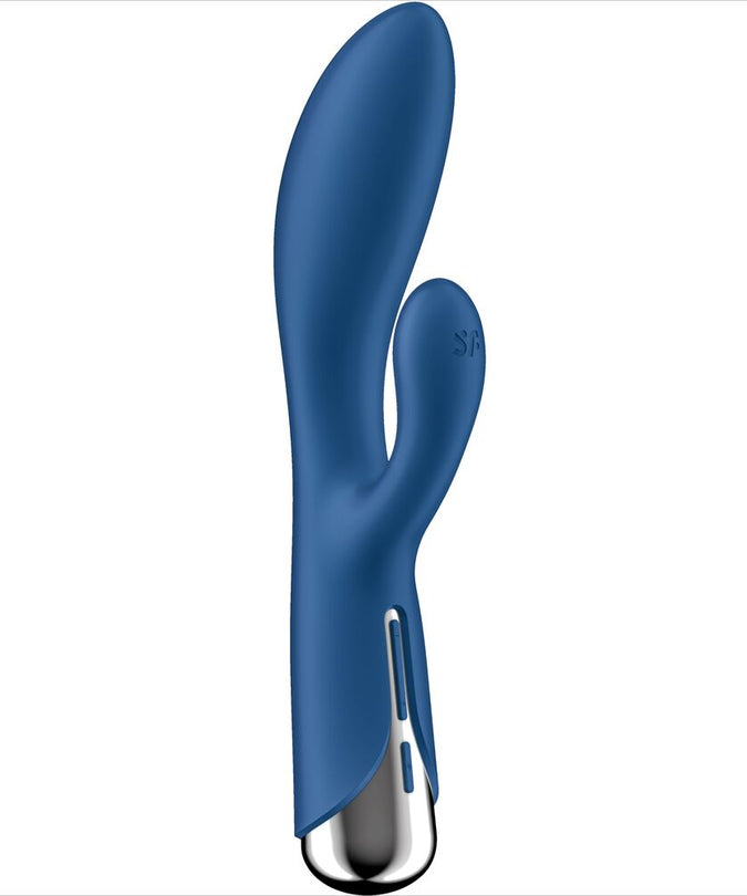 Satisfyer – Spinning Rabbit 1 Clitoris en G – puntstimulatie Blauw
