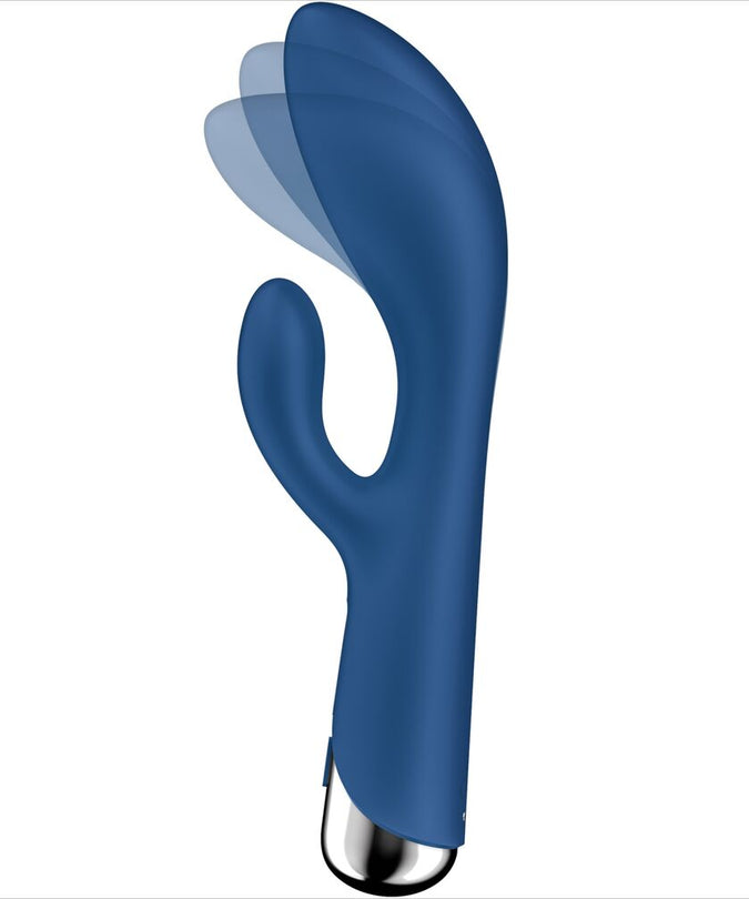 Satisfyer – Spinning Rabbit 1 Clitoris en G – puntstimulatie Blauw
