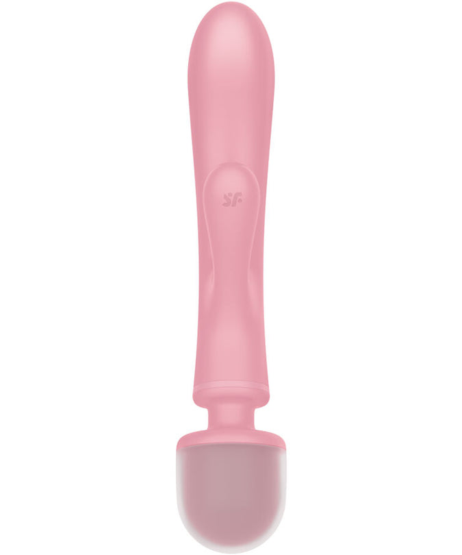 Satisfyer – Triple Lover Rabbit Vibrator Massager Roze