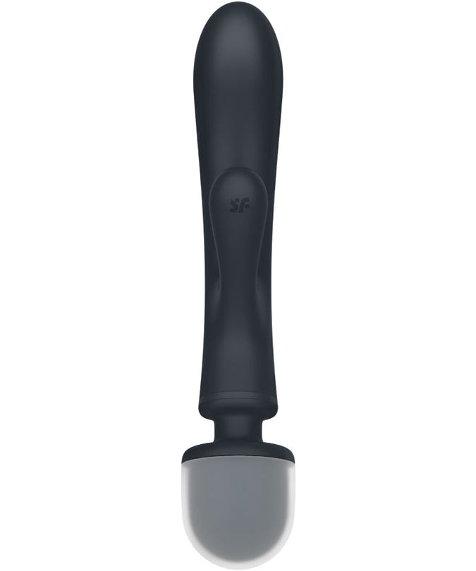 SATISFYER - TRIPLE LOVER RABBIT VIBRATOR MASSAGER GREY