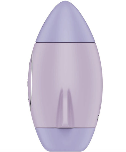 SATISFYER - MISSION CONTROL LILAC SMALL DOUBLE IMPULSE VIBRATOR SATISFYER - MISSION CONTROL LILAC SMALL DOUBLE IMPULSE VIBRATOR