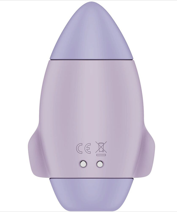SATISFYER - MISSION CONTROL LILAC KLEINE DUBBELE IMPULS VIBRATOR