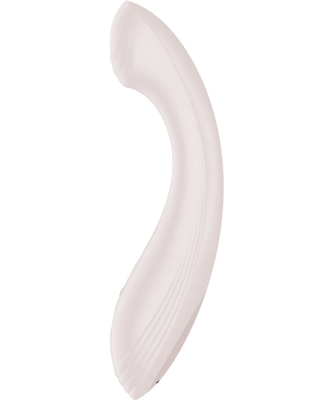 SATISFYER - G-FORCE VIBRATOR G-SPOT STIMULATOR BEIGE