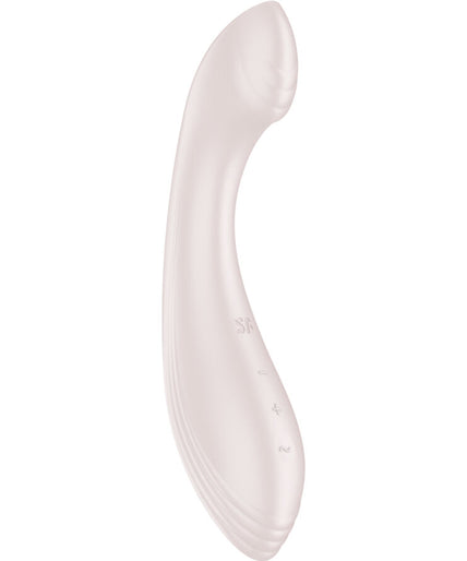 SATISFYER - G-FORCE VIBRATOR G-SPOT STIMULATOR BEIGE SATISFYER - G-FORCE VIBRATOR G-SPOT STIMULATOR BEIGE