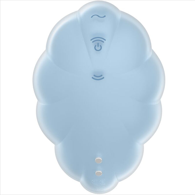 SATISFYER - CLOUD DANCER BLUE LUCHTDRUKVIBRATOR