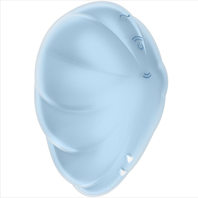 SATISFYER - CLOUD DANCER BLUE LUCHTDRUKVIBRATOR