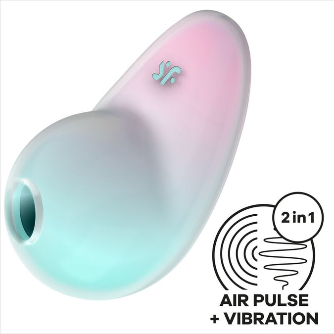 SATISFYER - PIXIE DUST BLAUW LUCHTDRUK STIMULATOR